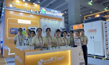 Bluesun team in Canton Fair