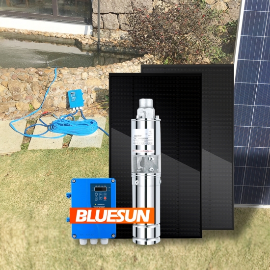 DC voltage solar powered water fountain pump