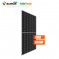 Bluesun Solar Half Cell Mono Solar Bifacial Module 455Watt Painel Solar 455W 450Watt Bifacial Solar Panel