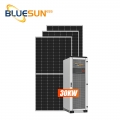 Bluesun 30KW Hybrid Solar System 30 KW 30Kva Solar Panel System For Home With Lithium Ion Batteries As Back Up