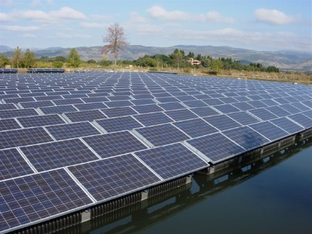 It is the largest floating solar power station in the world