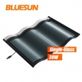 Bluesun Popular Single Glass Roof Solar Tile 30W Photovoltaic Roof Tile