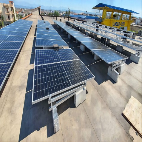 Bluesun 50kw On Grid Solar System in Albania