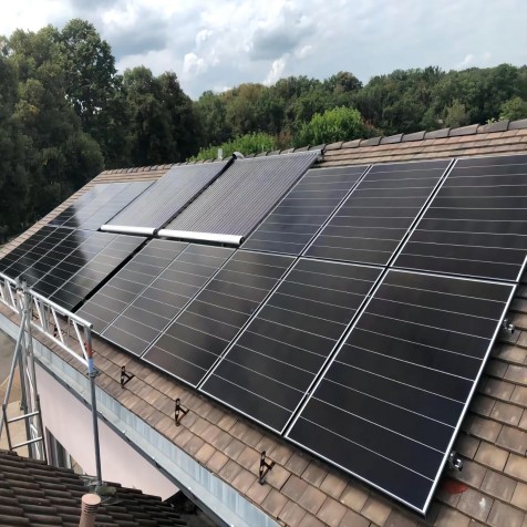 Bluesun 6kw On Grid Solar System in France