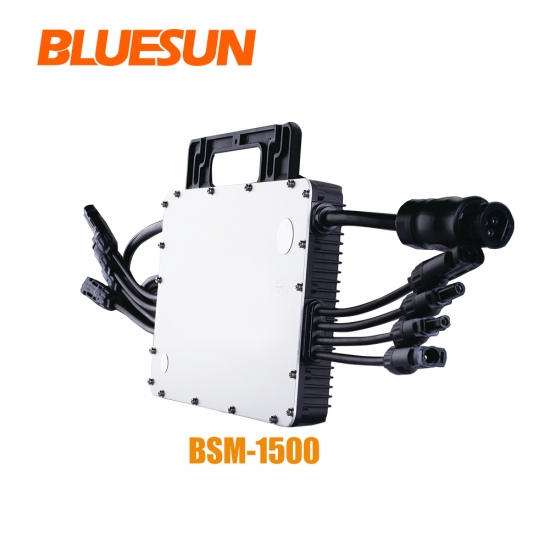 Bluesun Solar Manufacturer Micro Inverter 1500watt Grid Tied Micro Inverter 1500w For Solar System-Bluesun