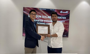 BLUESUN SOLAR & UZBEKISTAN EXCLUSIVE AGENCYSIGNING CEREMONY