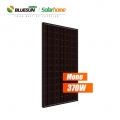 Bluesun Panel Solar Monocrystalline Full Black Frame 370Watt 370Wp 370 W PV Module