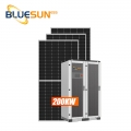 BLUESUN ESS home and commercial use 30kw 50kw 100kw 200kw 500kw MW hybrid on/off grid complete solar panels energy storage battery system