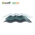 Bluesun 30W Solar Tiles Roof Photovoltaic Dual Glass Triple-Arch Tile 30Watt Roof Tiles