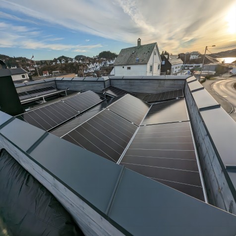 Bluesun 7kw on grid solar system in Norway