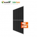 Bluesun high efficient 166*166mm cell half cell monocrystalline 375 w 375watt 380w solar panel