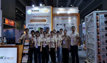 BLUESUN TEAM AT Canton Fair 2024