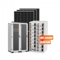 USA Market 150kW Hybrid Solar System with Lithium battery Backup