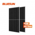 Bluesun Solar Production 330 Watt 330W Solar Panel Half Cell 330W Photovoltaic Price