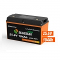 Bluesun High Capacity LifePO4 Lithium-ion Batteries 24V 104Ah Deep Cycle Energy Storage Solar Batterie