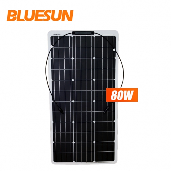 Mono ETFE flexible solar panel 80w 100W 160w mono panel solar flexible