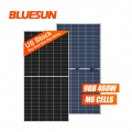 Bluesun UL Certificate Bifacial Solar Panel BSM460M-72HBD MBB Technology 460W Dual Glass Solar Panel In US Stock