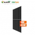 Bluesun Solar Half Cell Mono Solar Bifacial Module 455Watt Painel Solar 455W 450Watt Bifacial Solar Panel