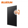 Bluesun high efficiency all black pv solar panel 440watt  jet n-type 450w mono shingled solar panels price