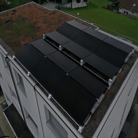 Bluesun 6.6kW Solar System in Switzerland