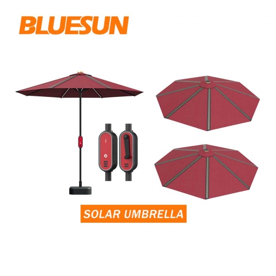 Solar Panel Umbrella