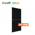 Bluesun high performance monocrystalline solar panels 530w solar panel 540w 550w 555w half cut solar panels