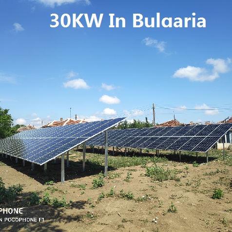 Bluesun 30KW Solar System In Bulgaria