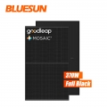 Bluesun USA UL Certification Black PV Panel 370Watt Monocrystalline Solar Panels Half Cell 370Wp PV Module