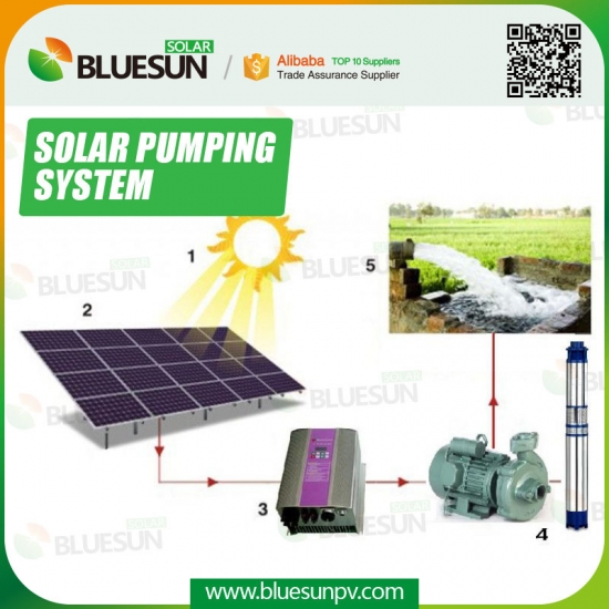 solar powered water pump for irrigation