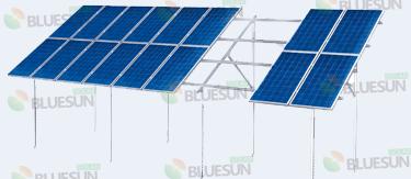 ground mount solar array