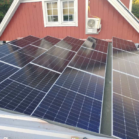 Bluesun 10kw hybrid solar system in Germany