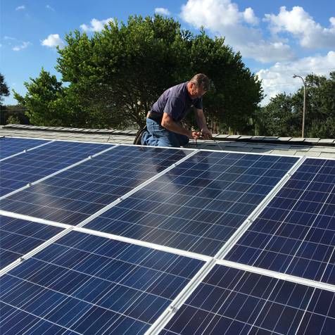 3KW Grid Tied Solar System in Florida For Residential