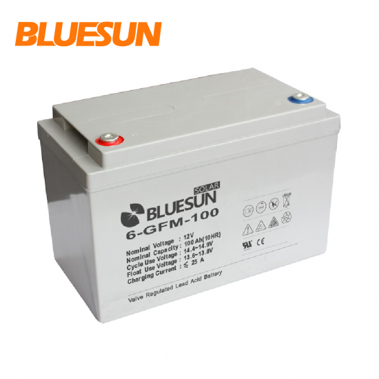 AGM 12V 100ah Deep Cycle Solar Battery Wholesale for Solar System